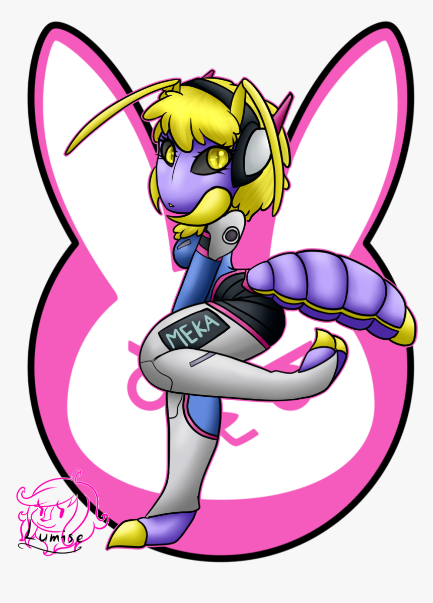 Va Skeksi By Medicatedcannibal - Dva Overwatch Logo Png, Transparent Png
