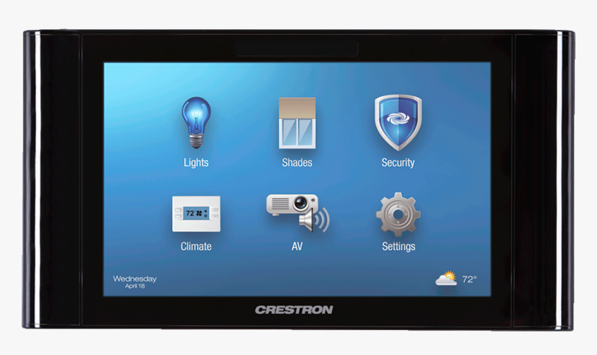 Living Crestron - Crestron Touch Screen 4.3, HD Png Download