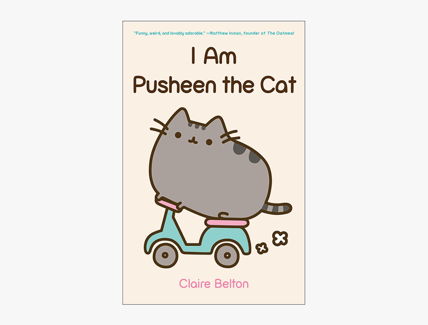 Pusheen Book, HD Png Download