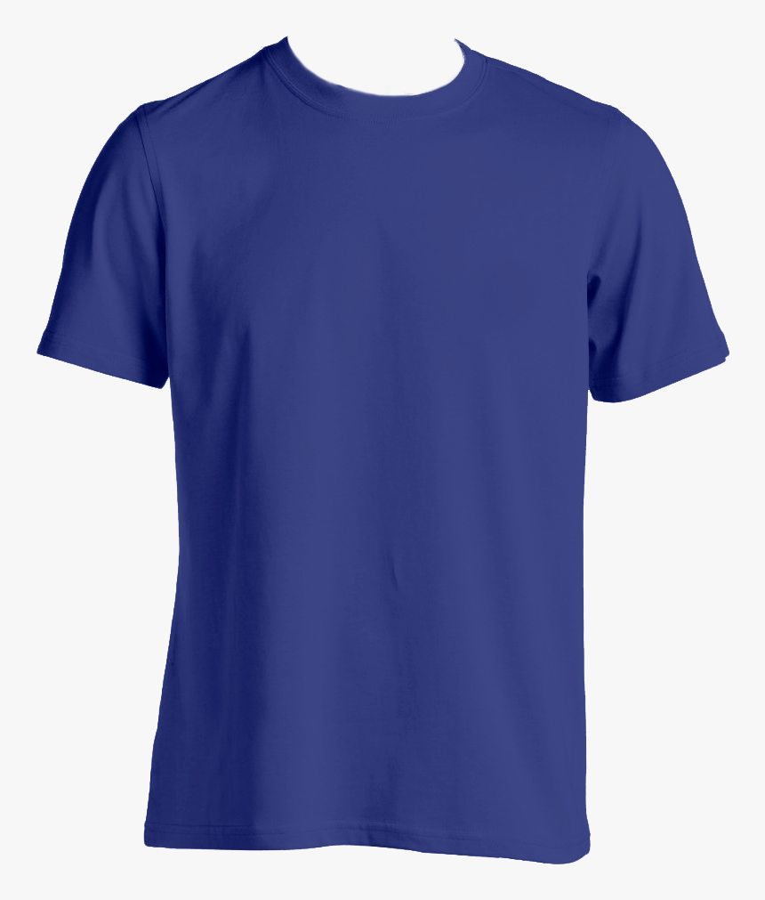 Blue T Shirt Png - T-shirt, Transparent Png