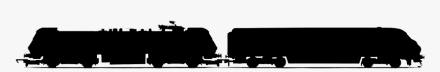 Train Silhouette Png - Locomotive, Transparent Png