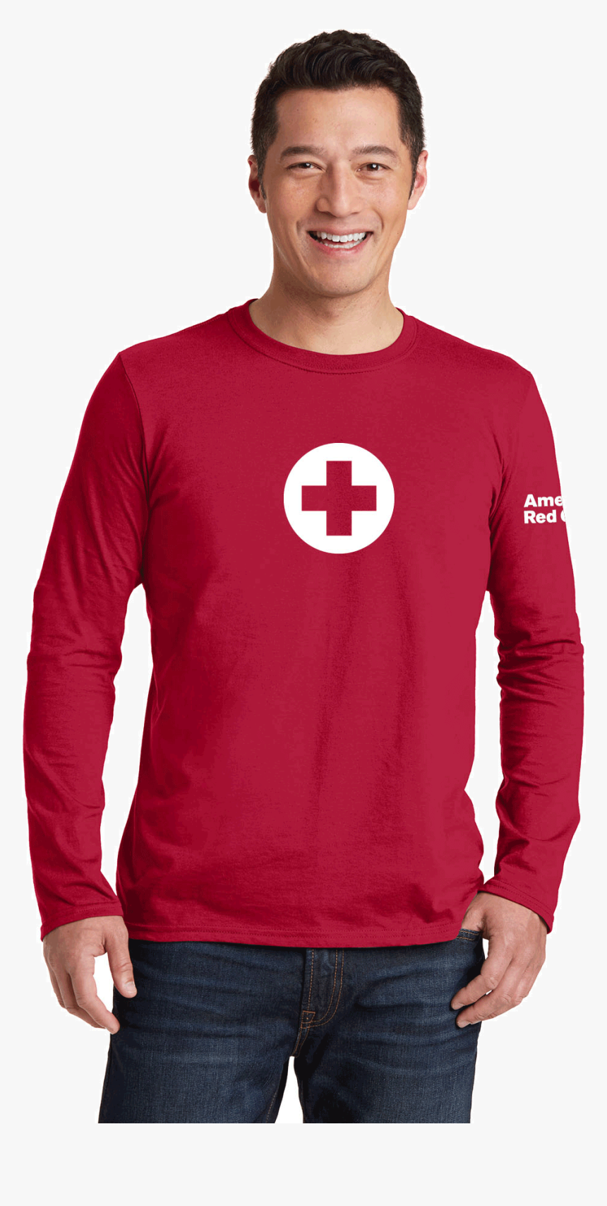 Gildan Ringspun Long Sleeve, HD Png Download