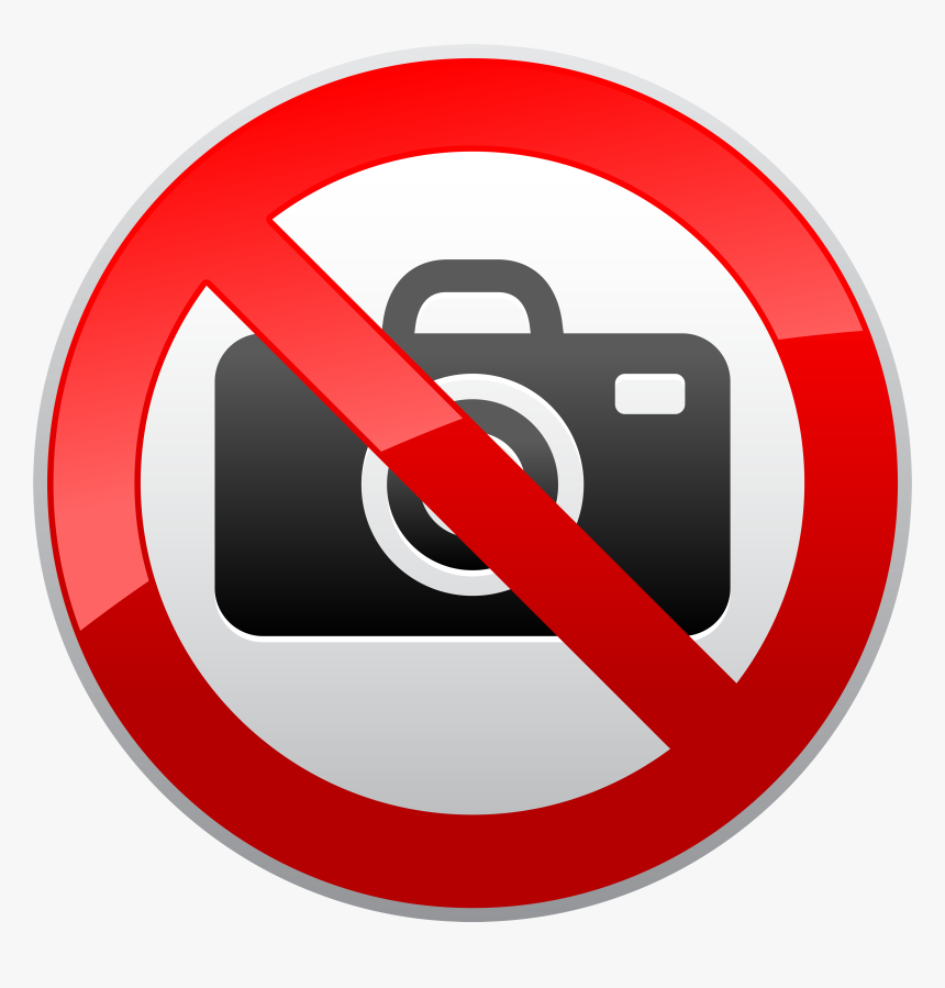 No Photography Prohibition Sign Png Clipart Market Signs And
