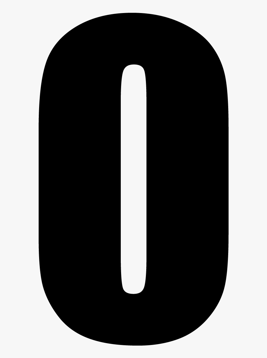 Clip Art 0 Png - Number 0 Transparent Background, Png Download