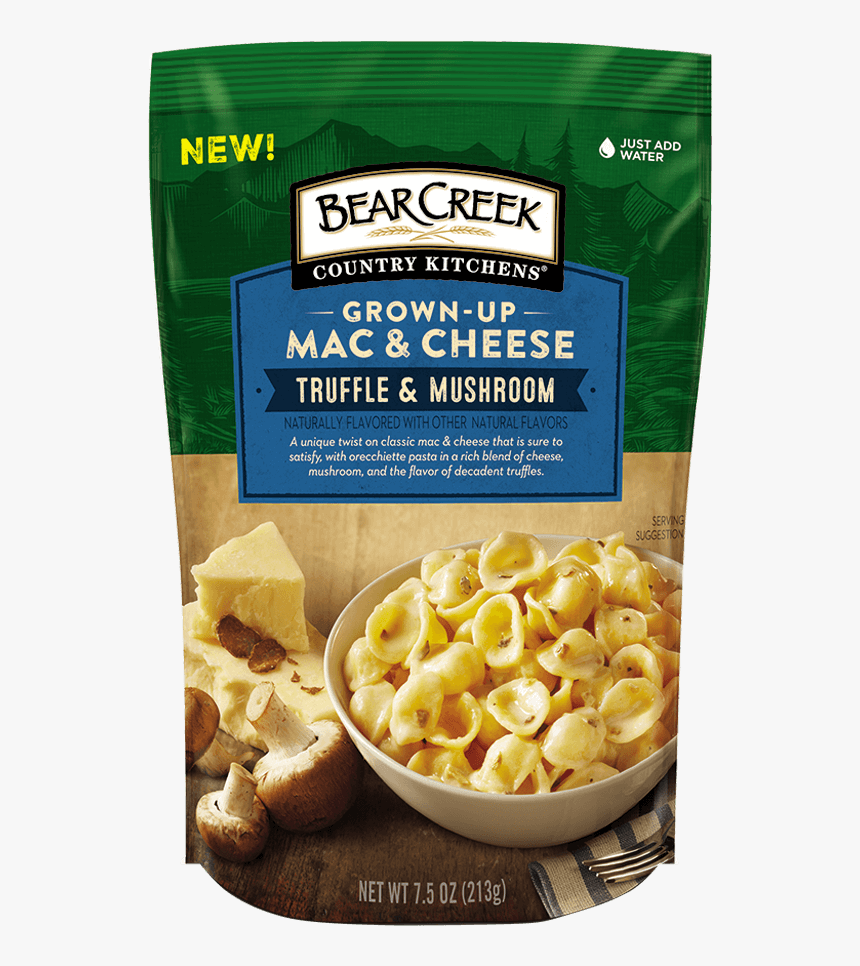 Image Of Truffle & Mushroom Macaroni & Cheese - Bear Creek Mac & Cheese Truffle & Mushroom, HD Png Download