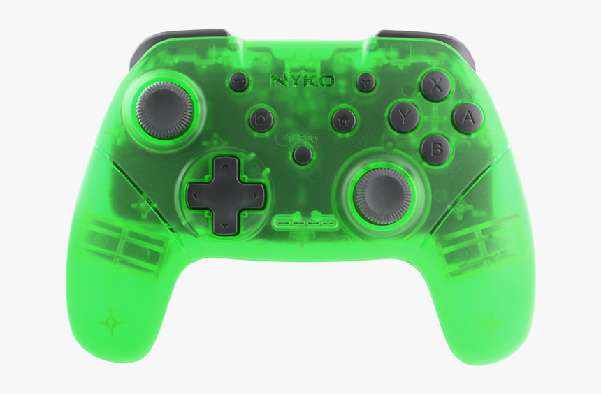 Transparent Nintendo Switch Png - Nyko Wireless Core Controller Green, Png Download