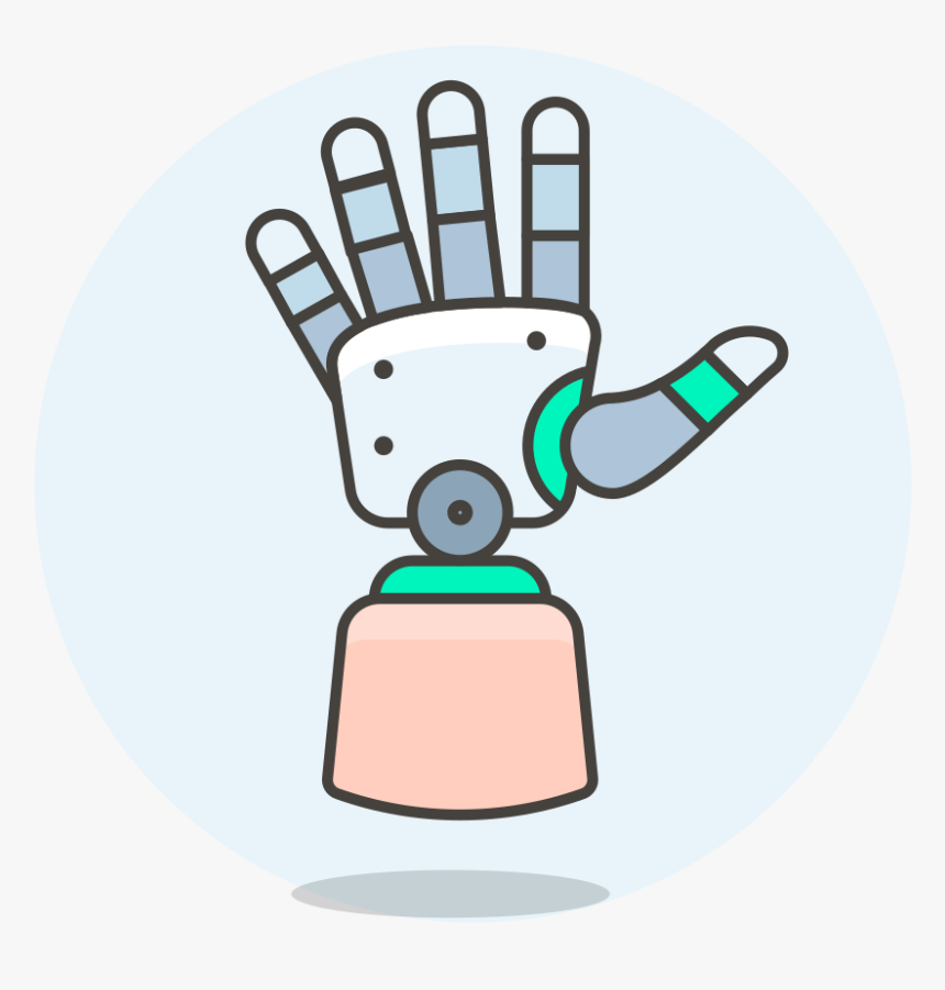 Robot Hand Icon - Icon, HD Png Download