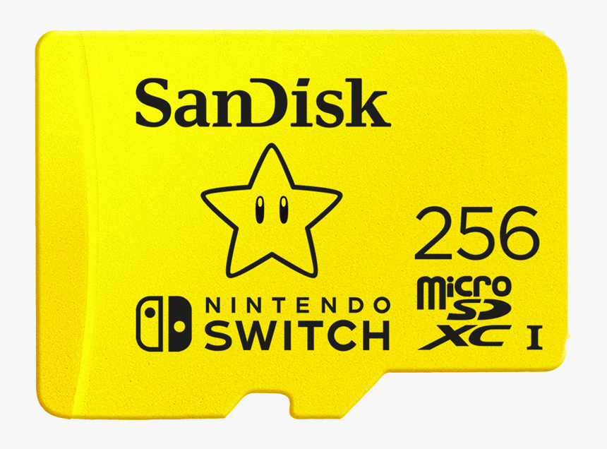 Nintendo Switch Memory Card 256gb, HD Png Download