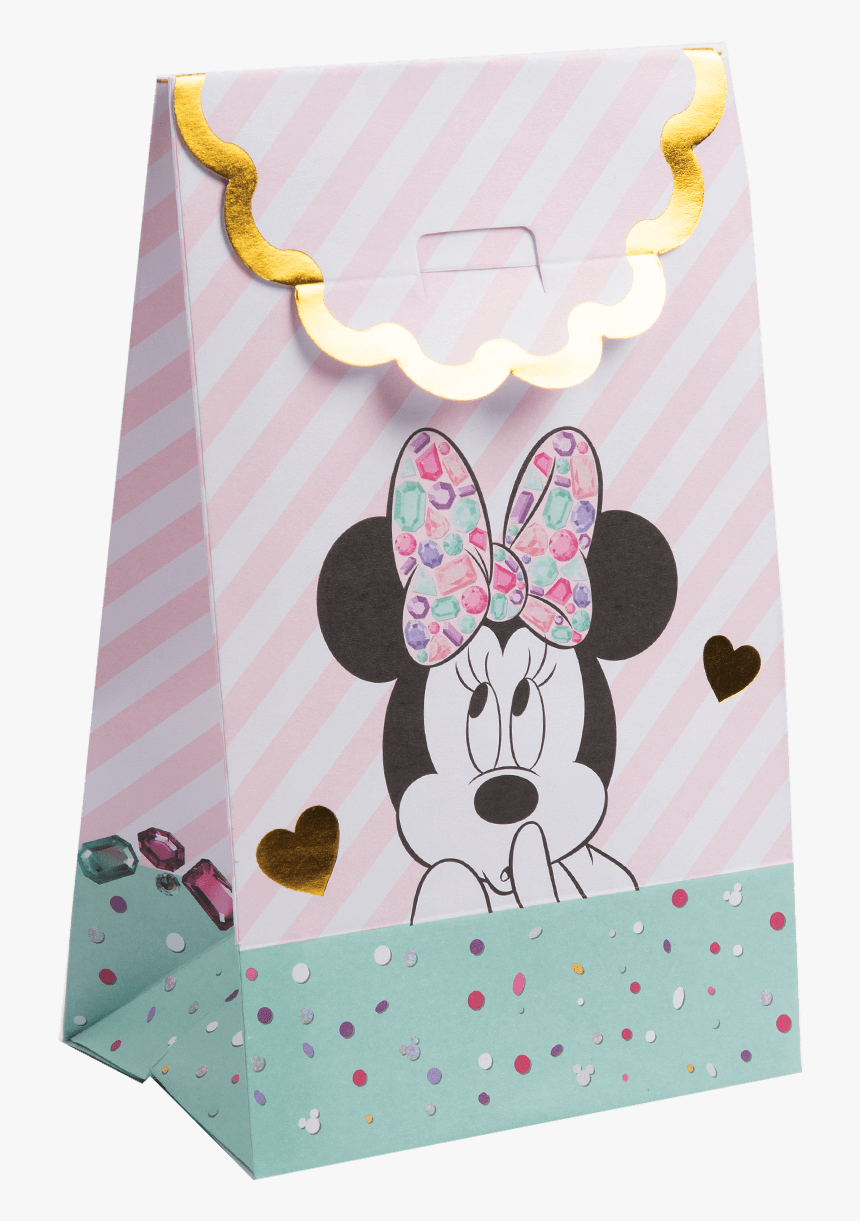 Minnie Mouse Paper Party Bags - Cartoon, HD Png Download