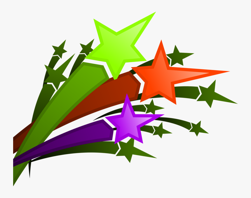 Transparent Shooting Clipart - Shooting Stars Clipart Png, Png Download