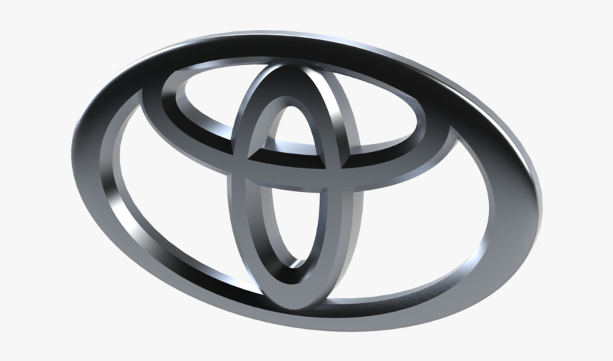 Toyota Logo 3d Png, Transparent Png
