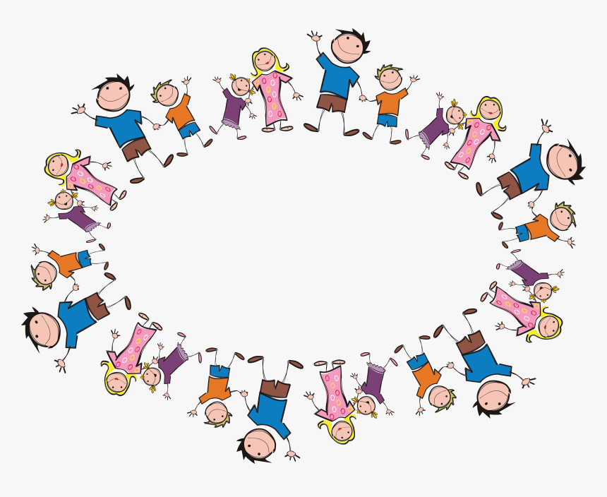 Stick Figure Family Ellipse Clip Arts - Family Stick Figure Clipart Free, HD Png Download