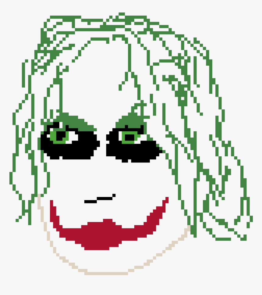 The Joker- The Dark Knight - Cartoon, HD Png Download