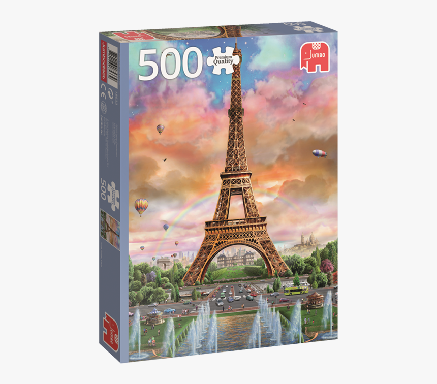 Eiffel Tower Jigsaw Puzzle, HD Png Download