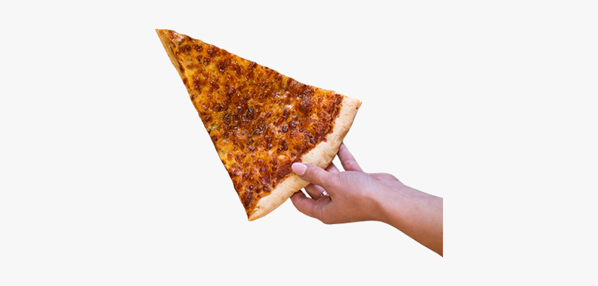 Pizza Slice Hand Png, Transparent Png