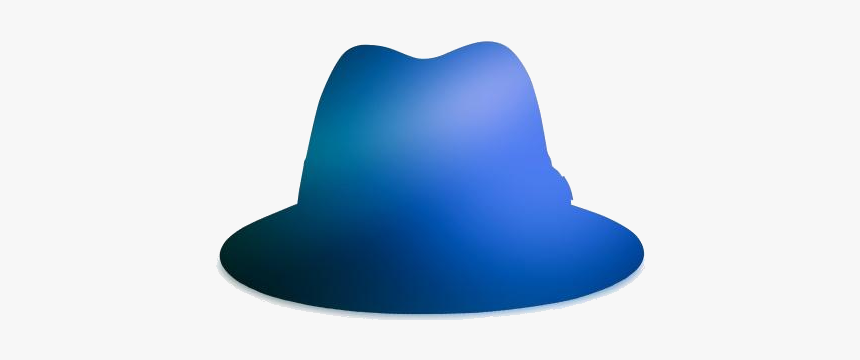 Fedora Hat Men Png Silhouette, Transparent Png