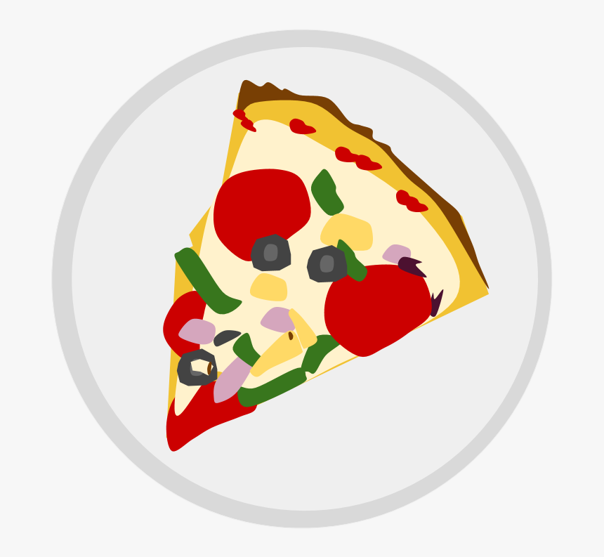 Pizza Slice - Italian Cuisine, HD Png Download