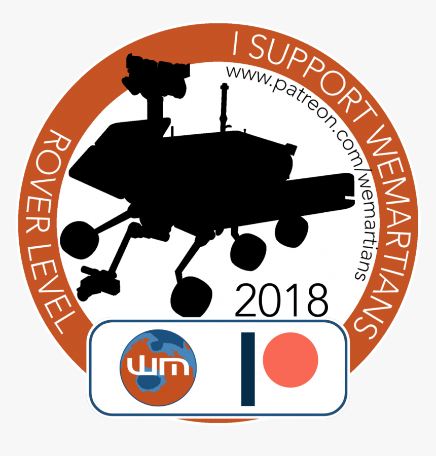 Wemartians Rover-level Social Media Badge - Illustration, HD Png Download