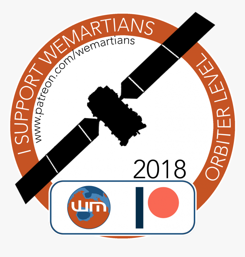 Wemartians Orbiter-level Social Media Badge - Graphics, HD Png Download