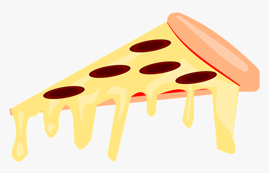 Pizza, Slice, Cheesy, Cheese, Delicious, Food, Pie - Pizza Cheese Vector Png, Transparent Png