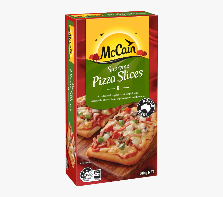 Mccain Pizza Singles Cheese And Bacon, HD Png Download
