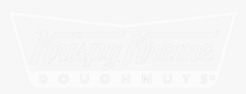 Krispy Kreme White Logo - Krispy Kreme, HD Png Download