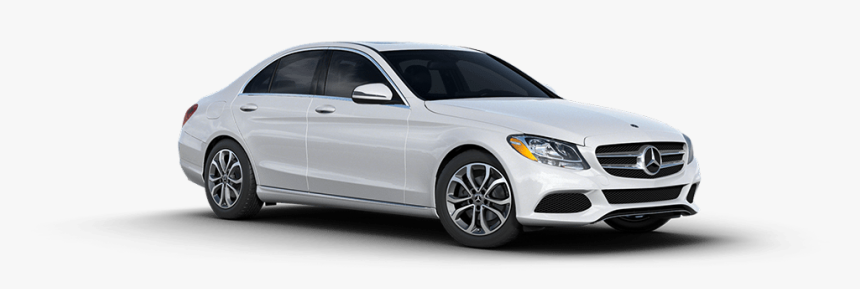 Polar White - 2017 Mercedes Benz C300 Sedan White, HD Png Download