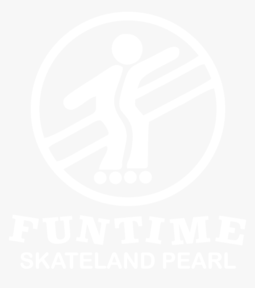 Funtime Logo Circle Words White - Johns Hopkins White Logo, HD Png Download