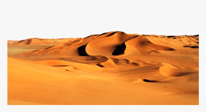 Golden Sand Dunes - High Resolution Golden Sand Sand Background, HD Png Download