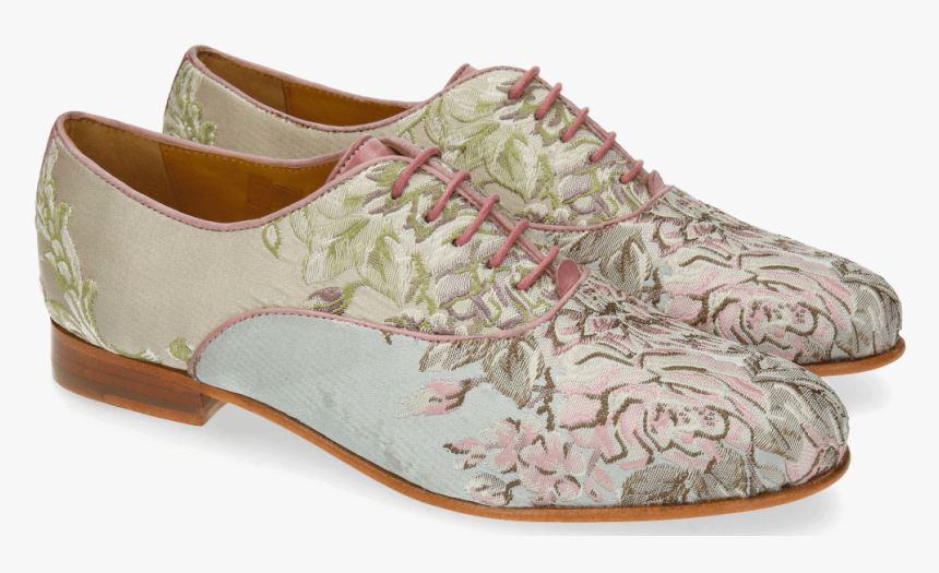 Oxford Shoes Selina 4 Textile Victoria Rose Sand - Półbuty Damskie Płaskie, HD Png Download