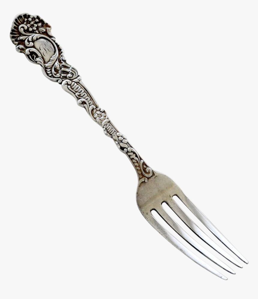 Silver Fork Transparent Image - Fork, HD Png Download