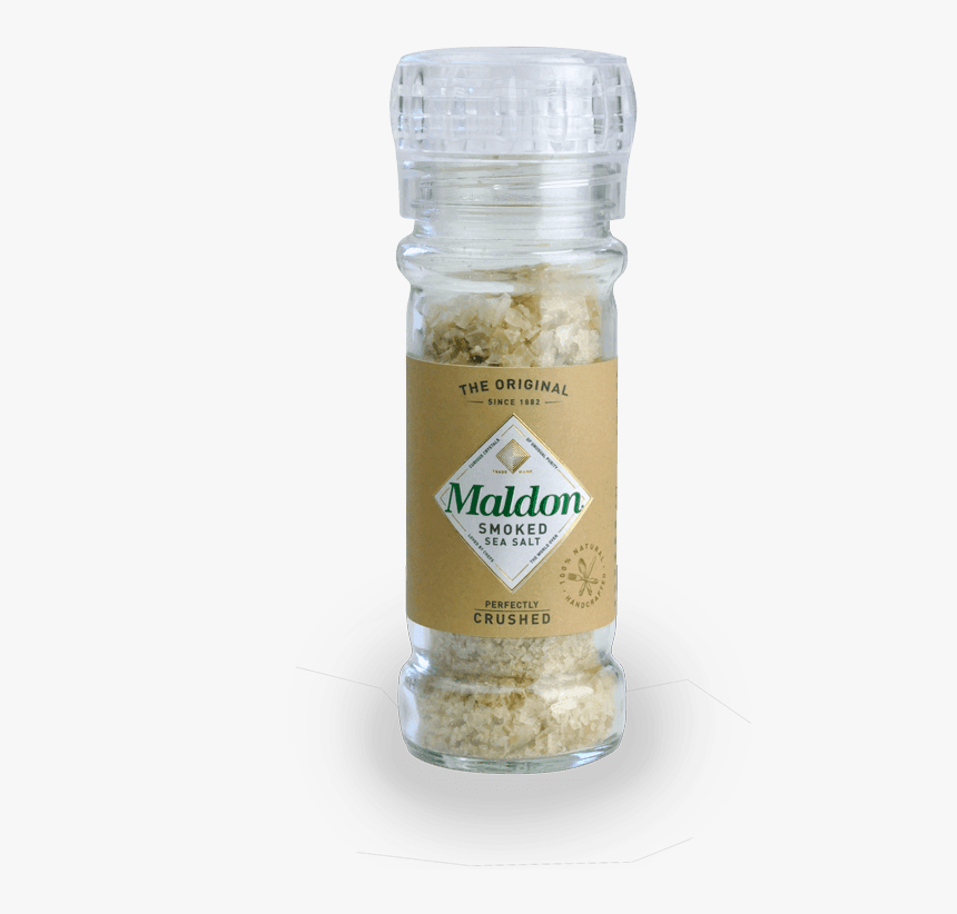 Smoked Sea Salt Flakes Mill 55g - Maldon, HD Png Download