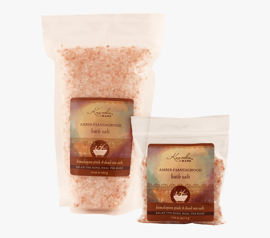 Amber & Sandalwood Bath Salt - Cosmetics, HD Png Download