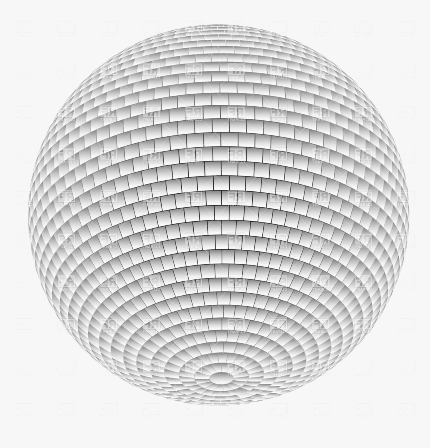 Disco Ball White Vector Clipart Transparent Png - Temppeliaukion Church, Png Download