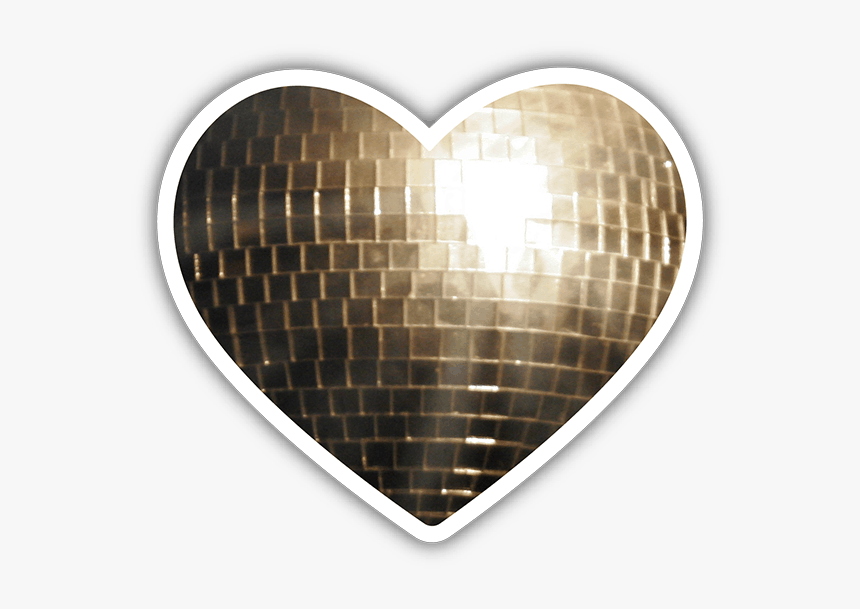 Heart Disco Png, Transparent Png