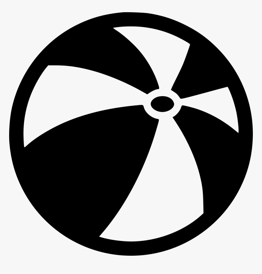 Beach Ball - Beach Ball Icon Png, Transparent Png