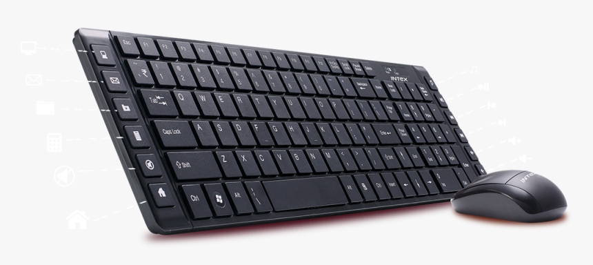 Mouse And Keyboard Png - Bagian Komputer, Transparent Png