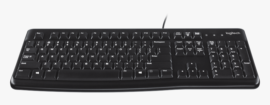 Keyboard K120 - Computers Keyboards, HD Png Download