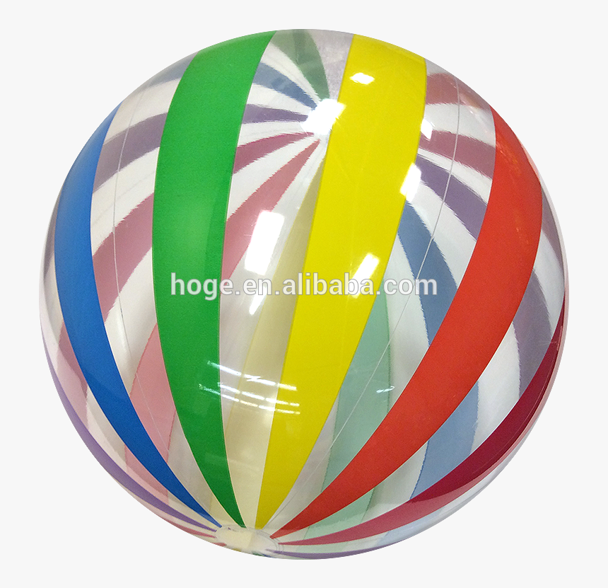 50 Inch Inflatable Jumbo Rainbow Beach Balls - Inflatable, HD Png Download
