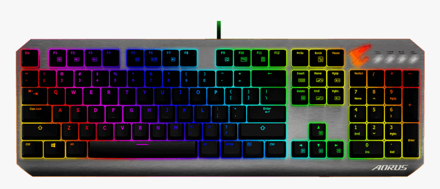 Gigabyte Aorus K7 Gaming Keyboard, HD Png Download