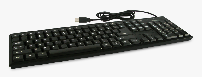 Wired Keyboard Png, Transparent Png