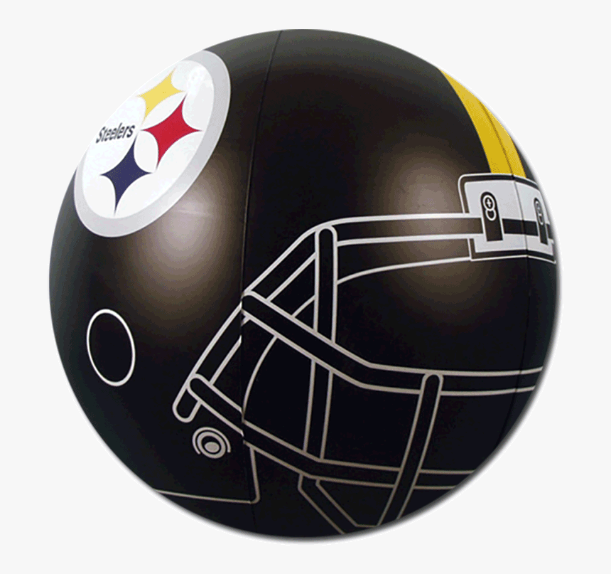 Steelers Logo Png Beach Balls From Small To Giants - Baltimore Ravens, Transparent Png