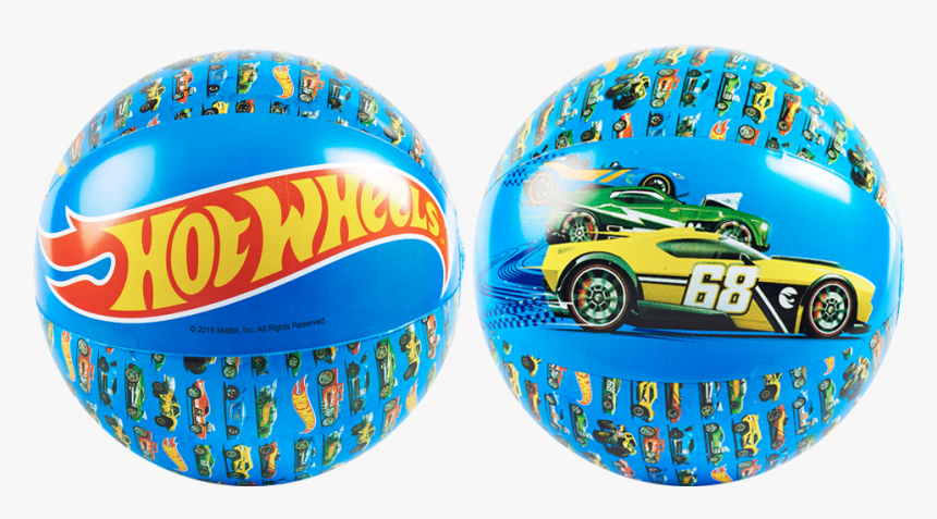 An Image Of The Hot Wheels Beach Ball - Hot Wheels, HD Png Download