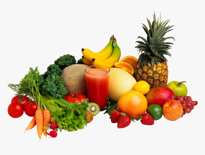Obst Image - Bunch Of Fruits And Vegetables, HD Png Download