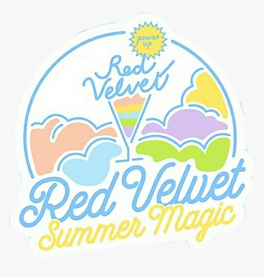 Red Velvet Summer Magic ラベル , Png Download - Red Velvet Logo Hd, Transparent Png