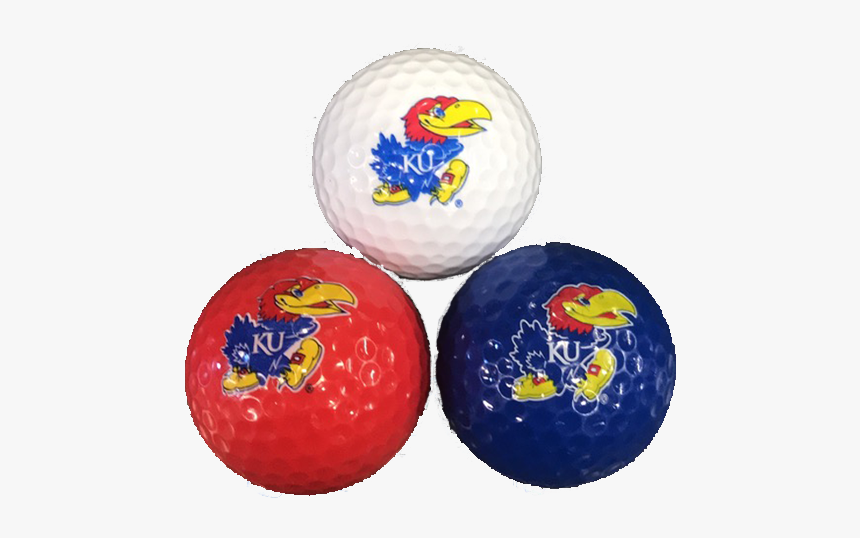 Kansas Jayhawks Golf Ball 3pack Inflatable, HD Png Download