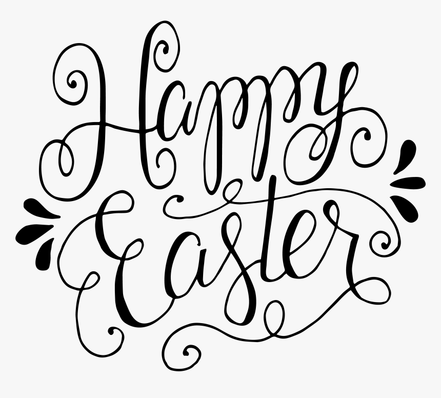 Easter Clipart Black And White Images