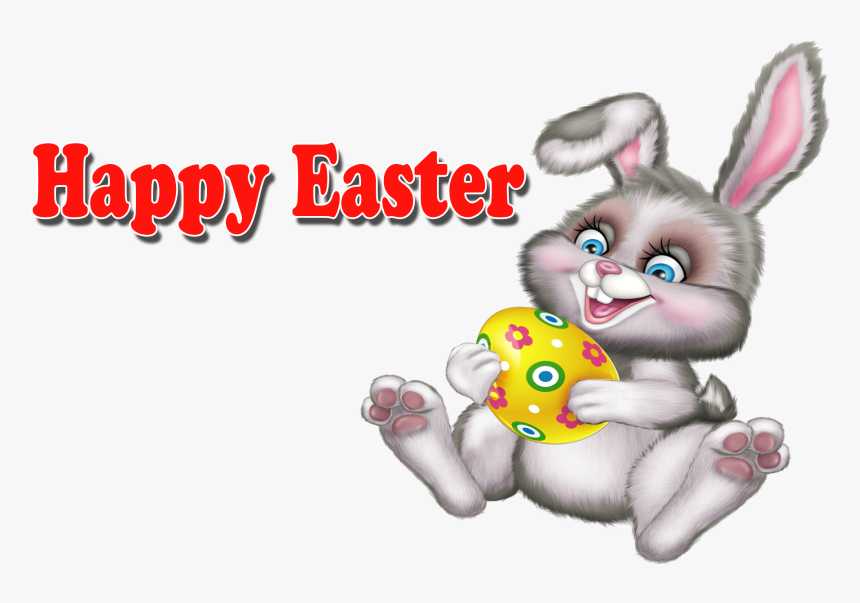 Happy Easter Png Transparent Image - Coelhos Da Pascoa Png, Png Download
