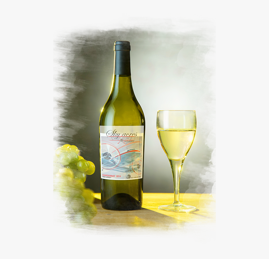 Wine-bottle - Wine Glass, HD Png Download