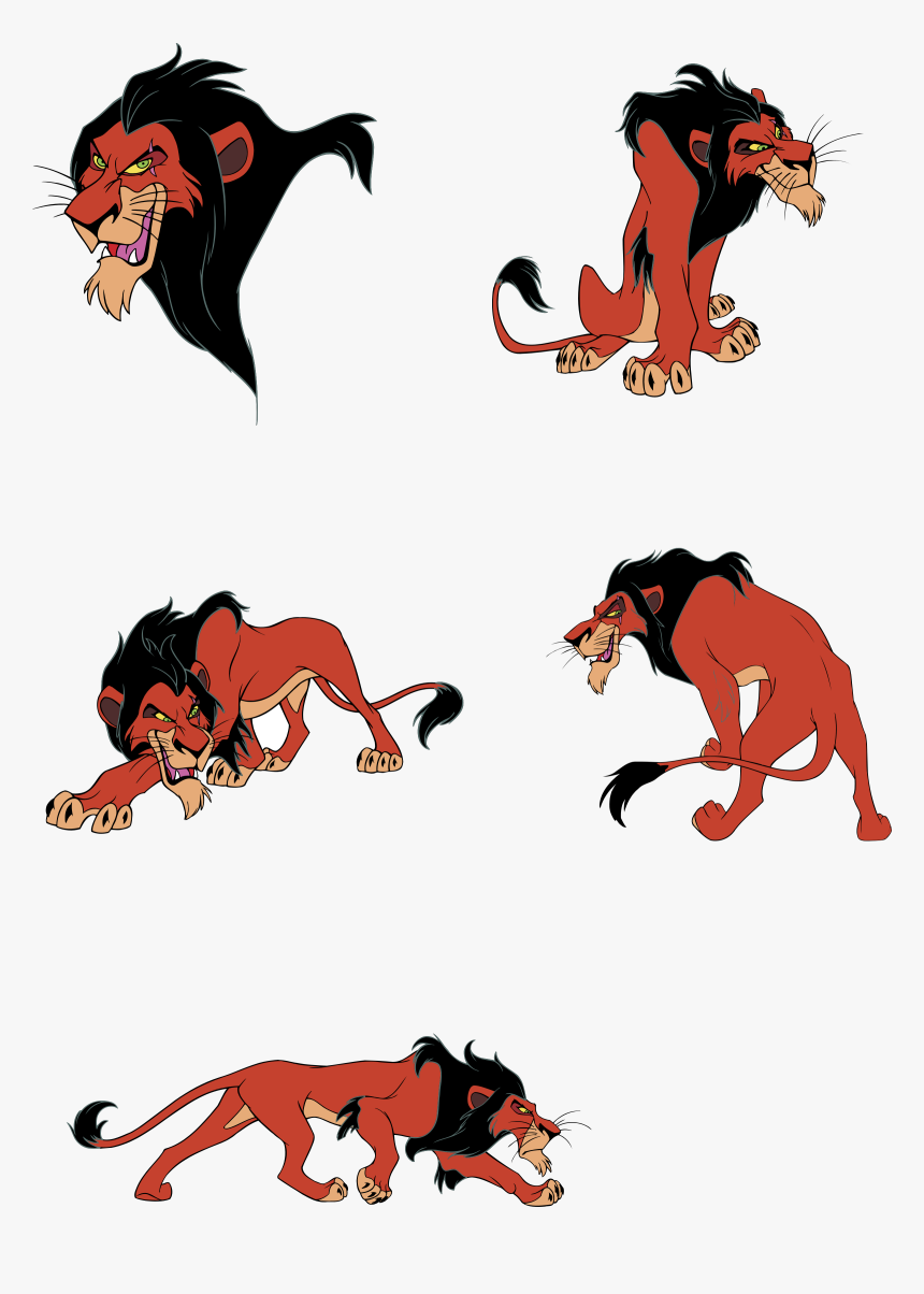 Disney S Scar Logo Png Transparent - Scar Lion King Transparent, Png Download